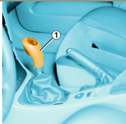 RENAULT LAGUNA 2 - Conduite en mode manuel - 1