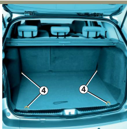 RENAULT LAGUNA 2 - Rangements dans le coffre - 1