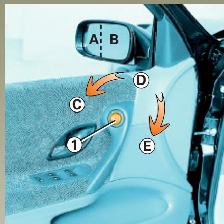 RENAULT LAGUNA 2 - Réglage en hauteur et en profondeur - 2