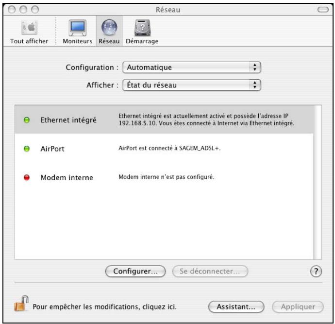SAGEM LIVEBOX FAST 3202 - Sous MacOS X - 2