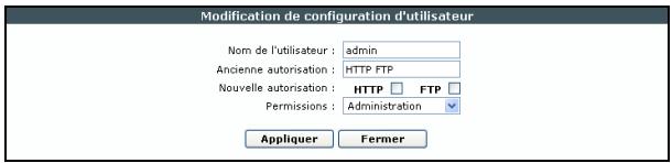 SAGEM LIVEBOX FAST 3202 - Bouton "Modifier" - 1
