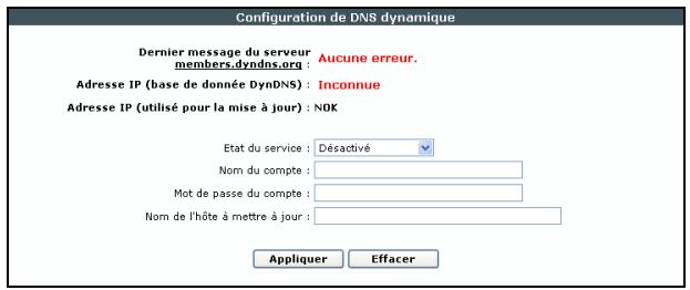 SAGEM LIVEBOX FAST 3202 - DynDNS - 1