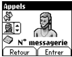SAGEM MYX-2 - Numéro de messagerie - 1