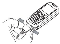 SAGEM MYX-2 - Pour recharger votre batterie : - 2