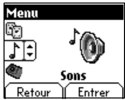 SAGEM MYX-2 - Premier réglage : Sonnerie - 3