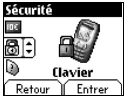 SAGEM MYX-2 - Verrouillage clavier - 1