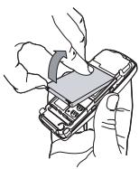 SAGEM MYX-2 - Installation de la carte SIM et de la batterie - 2