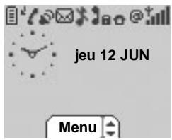 SAGEM MYX-2 - Écran d'accueil - 1