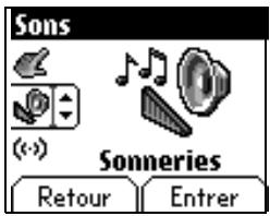 SAGEM MYX-2 - Premier réglage : Sonnerie - 5