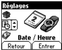 SAGEM MYX-2 - Date/heure - 1