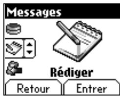 SAGEM MYX-2 - Rédiger messages - 1