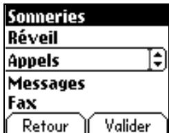 SAGEM MYX-2 - Principes de navigation - 6