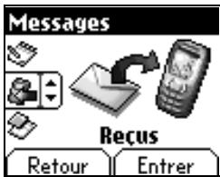SAGEM MYX-2 - Messages reçus - 1