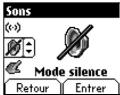SAGEM MYX-2 - Mode silence - 1