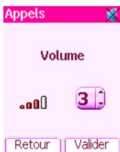 Appels Volume 3 Retour Valider