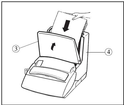 SAGEM PHONEFAX 2410 - POUR LES MODELES AVEC BAC PAPIER FIXE (100 PAGES) - 2