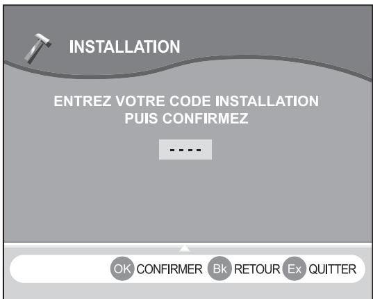 SAGEM AXIUM DLP D50 - Protection des menus - 2