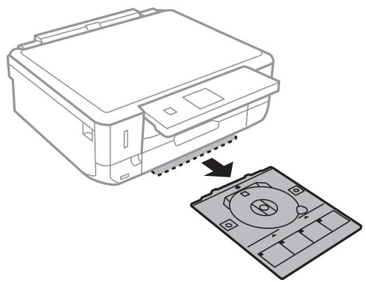 EPSON EXPRESSION XP-635 - Chargement d'un cd/dvd pour l'impression - 1