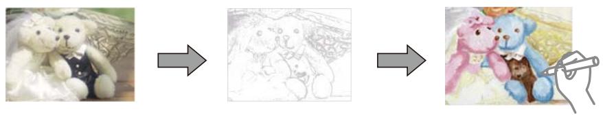 EPSON EXPRESSION XP-635 - Impression d'un livre de coloriage - 1