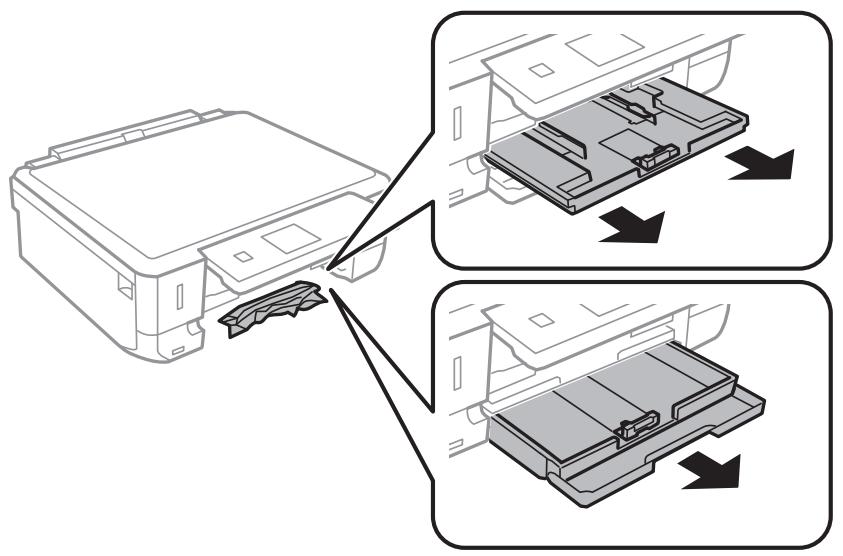 EPSON EXPRESSION XP-635 - Retrait de papier coincé dans le bac papier - 1