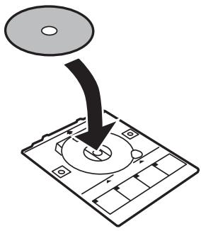 EPSON EXPRESSION XP-635 - Chargement d'un cd/dvd pour l'impression - 2