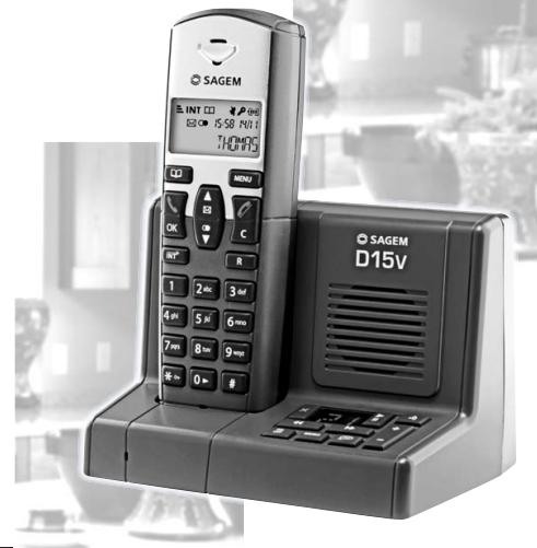 SAGEM D15V - Livret utilisateur - 1