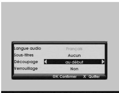 SAGEM DVR 64250 SL-T - 10-5-11 Supprimer une portion d'un enregistrement - 1