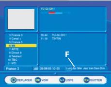 SAGEM ITD 59 FR - Allezau menu MENU/PROGRAMMING TIMERS - 2