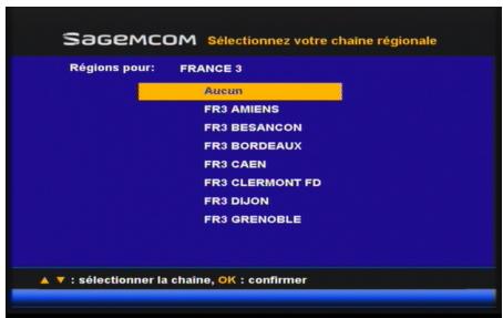SAGEM DS77 - Modification du service régional - 1