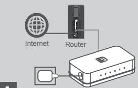 D-LINK GO-SW-8G - Voyant d'alimentation - 1