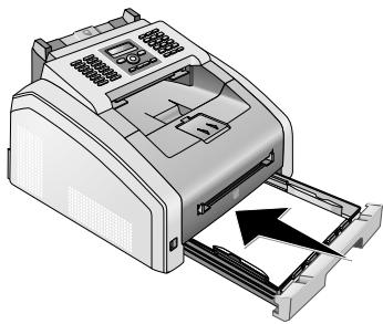 SAGEM FAX 4575 - Chargement du PAPIER - 1