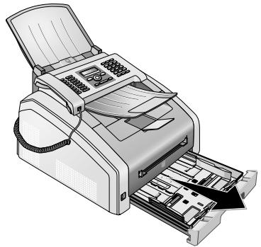 SAGEM FAX 4575 - NE PAS utiliser l'arrêt PAPIER avec du PAPIER FORMAT légal - 3