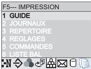 SAGEM MF 6890 N - Accès guidé par les menus - 3