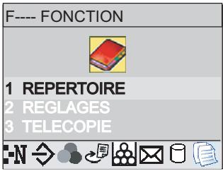 SAGEM MF 6890 N - Accès guidé par les menus - 1