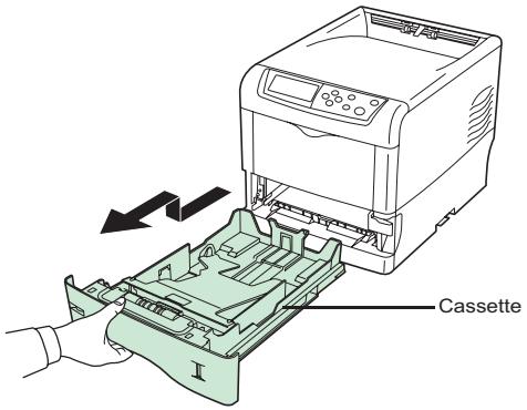 SAGEM MF 6890 N - CHARGEMENT DE PAPIER DANS LA CASSETTE - 3