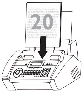 SAGEM PHILIPS FAXJET 375 - Dépôt dételecopies - 1