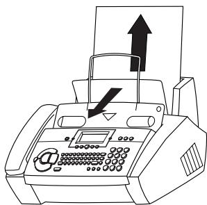 SAGEM PHILIPS FAXJET 375 - Retirer le papier - 1