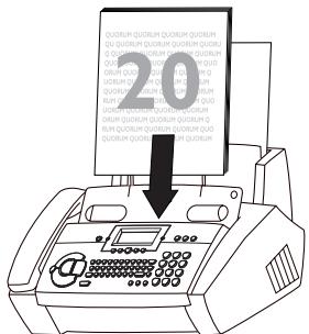 SAGEM PHILIPS FAXJET 375 - Emission différée - 1