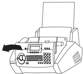 SAGEM PHILIPS FAXJET 375 - Mise en place de la cartouche - 1