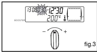 SAUTER SCM1065 W,  SCM1065 X - Après ces 3 actions, le four chauffe : - 3