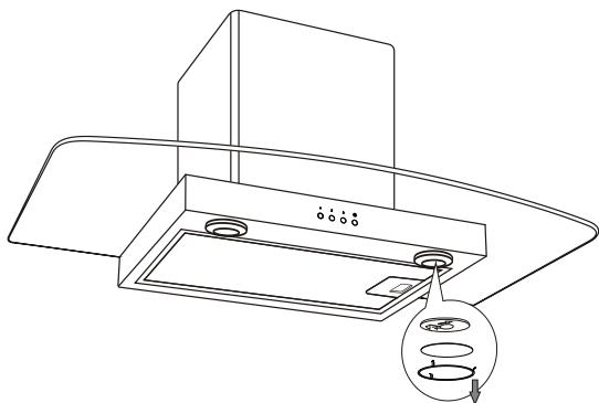 SAUTER SHD1212T,  SHD1272X - Modèle avec lampe halogène - 1
