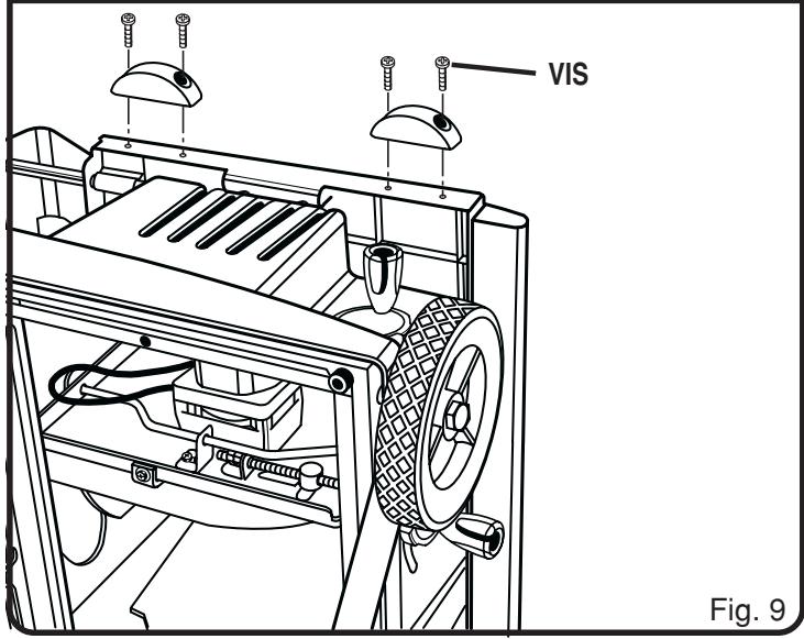 RYOBI BTS20 - ASSEMBLAGE DES BUTOIRS - 3