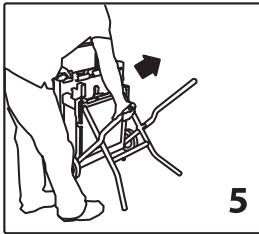 RYOBI BTS20 - OUVERTURE DES PIEDS - 5