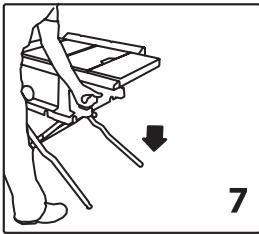 RYOBI BTS20 - OUVERTURE DES PIEDS - 7