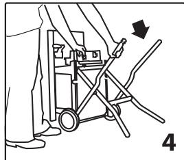 RYOBI BTS20 - FERMETURE DES PIEDS - 4