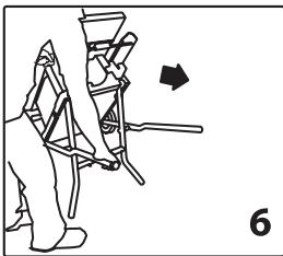 RYOBI BTS20 - OUVERTURE DES PIEDS - 6