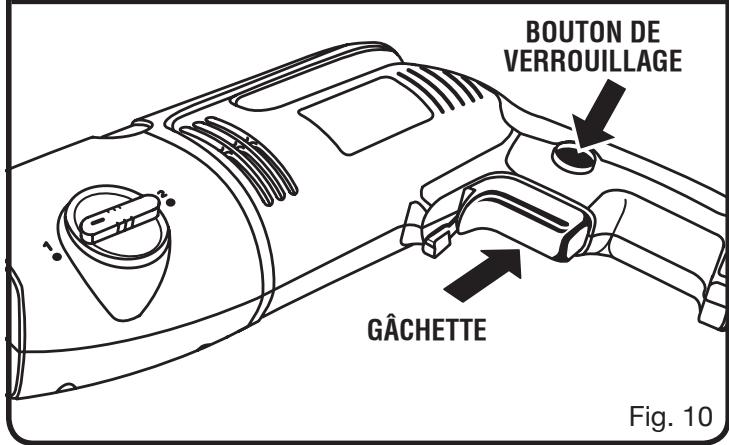 RYOBI D551H - Verrouillage : - 1