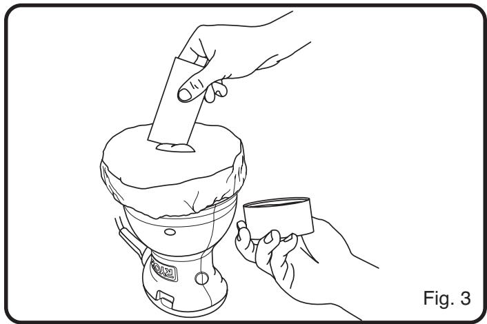 RYOBI RB60 - INSTALLATION DU BÉRET DE POLISSAGE - 1