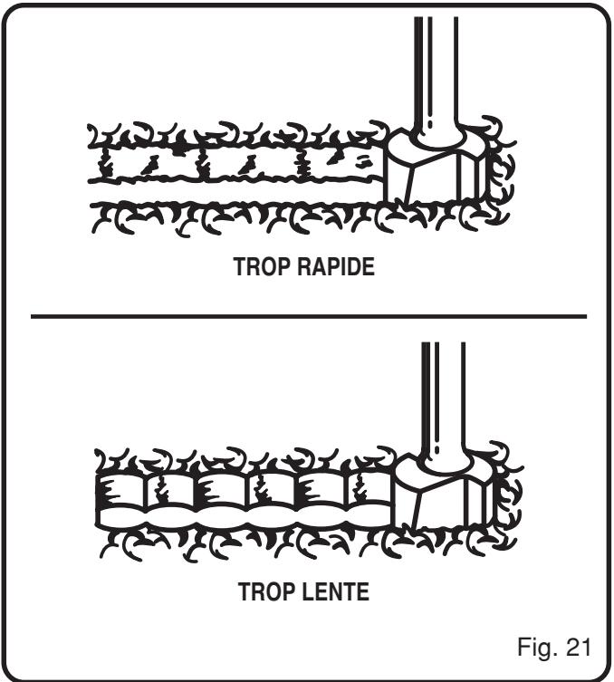 RYOBI RE180PL - Avance trop lente - 1