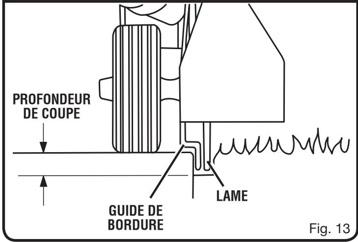 RYOBI RY30190 - POUR RÉGLER LA PROFONDEUR DE COUPE - 2
